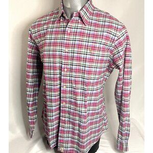Polo Ralph Lauren Mens 2XL Plaid Button Down Shirt Unworn Cotton Dress Casual